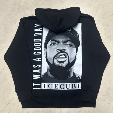 LA発 WESTCOAST ウェストコースト ICE CUBE グラフィック プルオーバー パーカー (GFX/Hdy13)