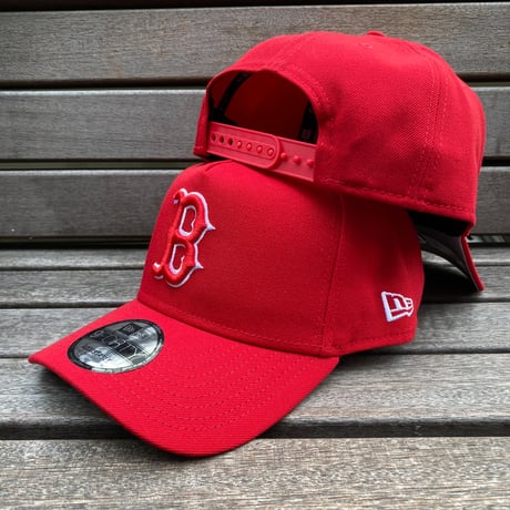 海外限定 Newera ニューエラ 9Forty A-Frame Aフレーム Redsox ボストン レッドソックス 赤 (940-85)