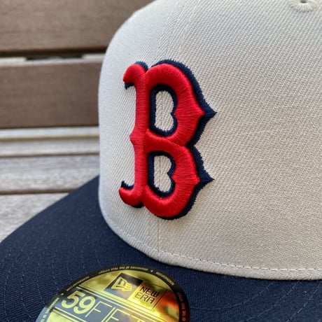 USA限定 59FIFTY ニューエラ Boston RedSox ボストン レッドソックス Off-Campus (4-7)
