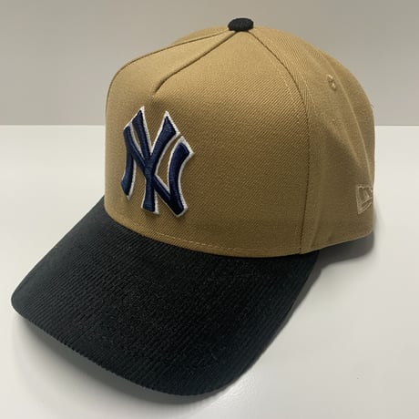 海外限定 Newera ニューエラ 9Forty Aフレーム NY Yankees ヤンキース 1999WS コーデュロイ キャップ (940-285)