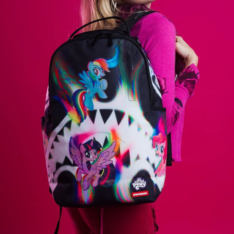 米国仕様 SPRAYGROUND マイリトルポニー My Little Pony レインボーラ
