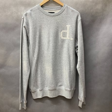 Diamond Supply ダイヤモンドサプライ SS UNPOLO クルーネック スウェット トレーナー 薄手 グレー