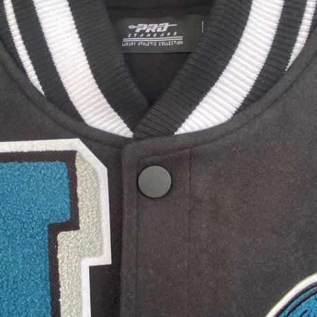 海外限定 PRO STANDARD プロスタンダード NFL公式 イーグルス PHI Eagles スタジャン BLK (JH6)