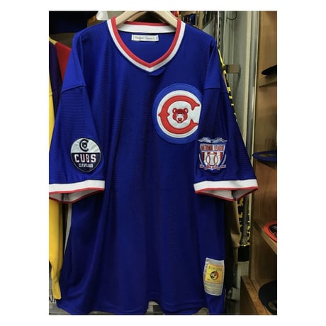 NEGRO LEAGUE クリーブランド カブス CUBS ナンバリング ベースボールシャツ Vネック (HGC-BB100)