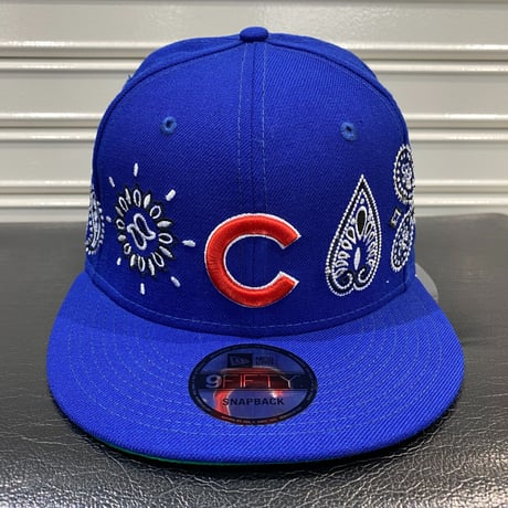USA限定 Newera ニューエラ 9FIFTY ペイズリー スナップバック MLB シカゴ カブス Cubs