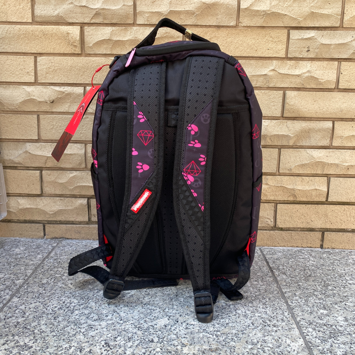sprayground ピンクパンサー リュック 限定【Sprayground】ピンクパンサーペインティングBackpack