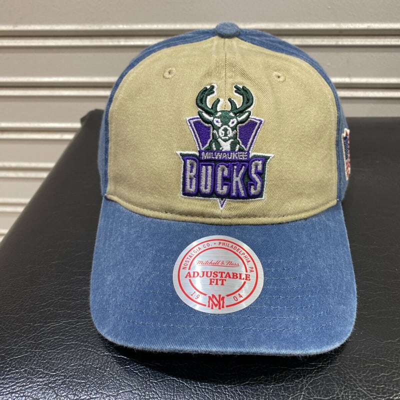 Mitchell&Ness ミッチェル&ネス NBA バックス Bucks ストラップバックキ