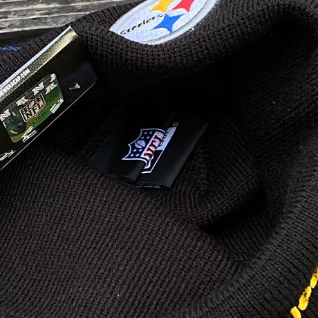 USA限定 NEWERA ニューエラ NFL スーパーボウル チャンピオンズ ニットキャップ スティーラーズ