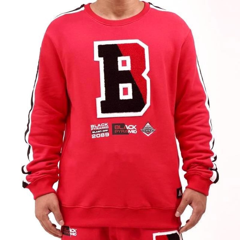 日本未入荷 BLACK PYRAMID ブラックピラミッド BLAST OFF スウェット ト