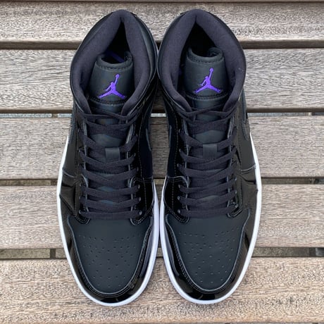 NIKE ナイキ JORDAN1 Space Jam スペシャルエディション 黒パテント ダークコンコルド (AJ97)