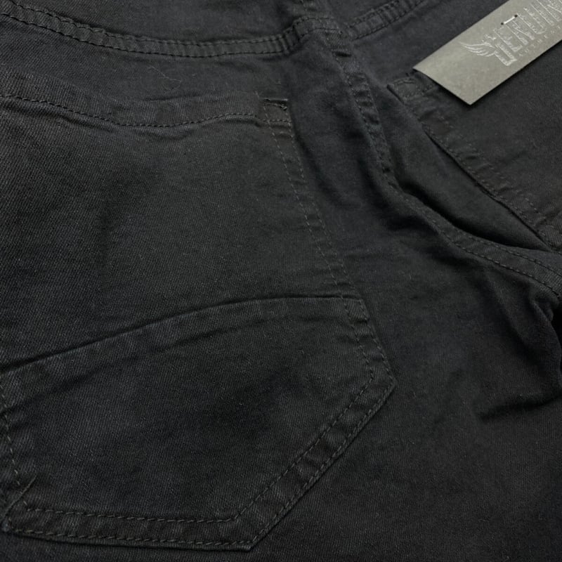 USAブランド GENUINE AUTHENTIC ストレッチ バイカージーンズ
