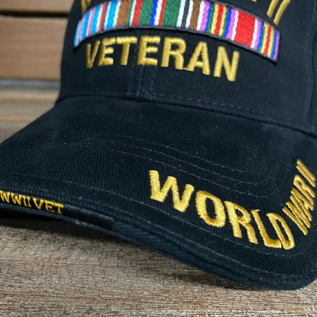 US老舗ブランド ROTHCO ロスコ WORLD WARSⅡ VETERAN 軍人 ミリタリーキャップ