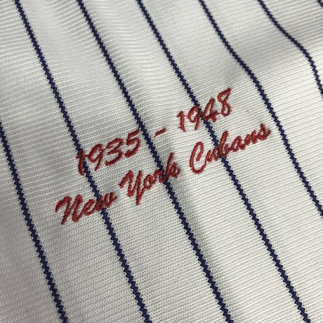NEGRO LEAGUE ニューヨーク キューバンズ CUBANS 公式 BBシャツ #17 ユニフォーム ピンストライプ