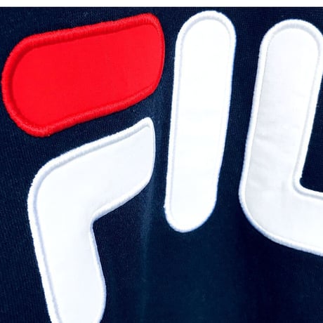 USAモデル FILA フィラ REGOLA クルーネック スウェット トレーナー 紺 90年代 オールドスクール