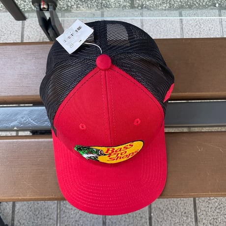 限定ステイトパッチ仕様 Bass Pro Shops バスプロショップス 刺繍ロゴ South Carolina サウスカロライナ メッシュキャップ (Bps59)