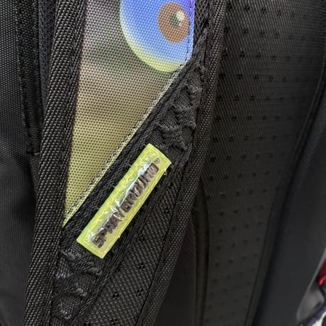 米国仕様 SPRAYGROUND 暗闇で光る グローインザダーク EYES ALL A GLOW バックパック (BKPK46)