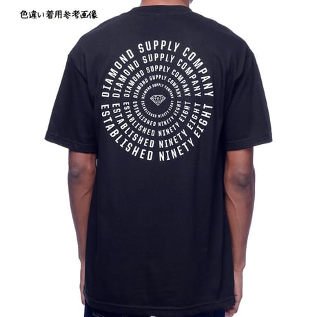 【4XL】 米国製 ダイヤモンドサプライ Diamond Supply Co. 半袖 Tシャツ VORTEX (T13)