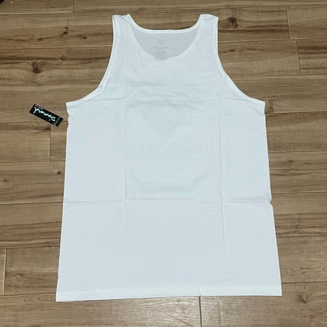 【L】 米国製 ダイヤモンドサプライ Diamond Supply Co タンクトップ 白 Homegrown  ストリート (TT3)