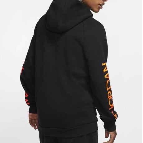 USA正規品  NIKE ナイキ JORDAN ジョーダン Classic プルオーバー フリース パーカー 黒 紫