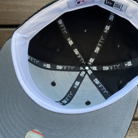 USA限定 NEWERA 59FIFTY ロサンゼルス ドジャース LA Dodgers ブラックシャドウ (15-32)