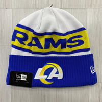 NEWERA ニューエラ NFL オンフィールド LA Rams ロサンゼルス ラムズ Tech ビーニー (Beanie171)