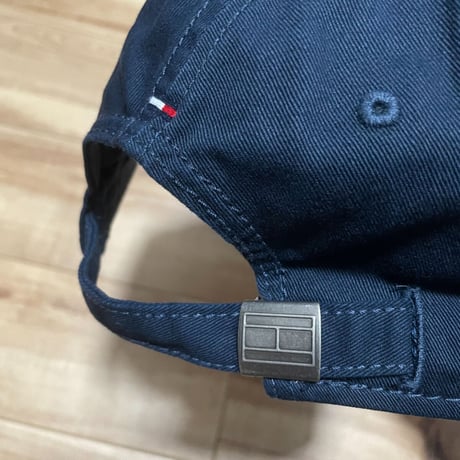 トミーヒルフィガー TOMMY HILFIGER ストラップバック キャップ 紺 Hフラッグロゴ (7)