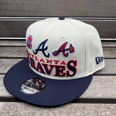 USA限定 9FIFTY ニューエラ MLB アトランタ ブレーブス ATL Braves スナップバックキャップ ARCHIVE (950-240)