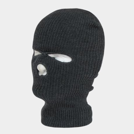 Decky ディッキー 3Hole タクティカル ニット フェイスマスク チャコールグレー Ski Mask