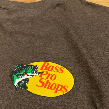 米国アウトドアブランド BassProShops® バスプロショップス Jammin Bear Tシャツ ブラウンヘザー (BpsT14)
