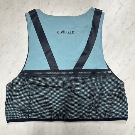 米国発 Civilized シヴィライズド Urban Mesh Combo スウェットセットアップ 着脱可能ベスト付き 3点セット (SET21)