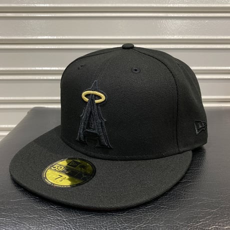 59FIFTY ニューエラ Newera USA 限定モデル LA ANGELS エンゼルス  AMAZING BLACK