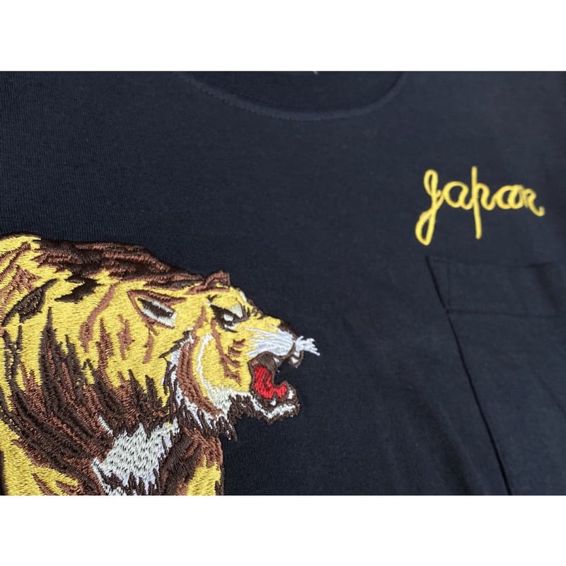 横須賀 スカジャン JAPAN 虎 TIGER YOKOSUKA 激レア 横須賀 JAPAN YOKOSUKAスカジャン 刺繍 虎 豪華刺繍 激