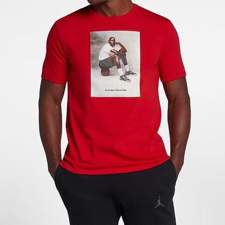 AJ3 30周年記念Tシャツ NIKE ナイキ JORDAN3 ジョーダン Black Cement ブラックセメント Tシャツ