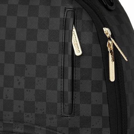 米国仕様 SPRAYGROUND スプレイグラウンド Spritz Black Checkered スプリッツ ブラック バックパック (BKPK62)