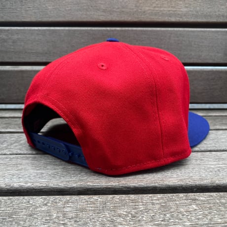 USA限定 9FIFTY ニューエラ MLB フィラデルフィア フィリーズ Phillies スナップバックキャップ ARCHIVE 赤 (950-224)