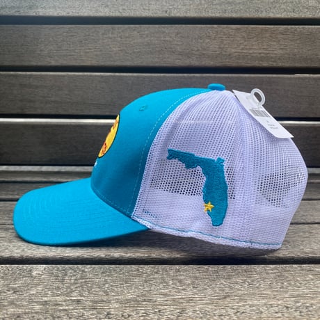 限定ステイトパッチ仕様 Bass Pro Shops バスプロショップス 刺繍ロゴ FT.MYERS, FL メッシュキャップ (Bps47)