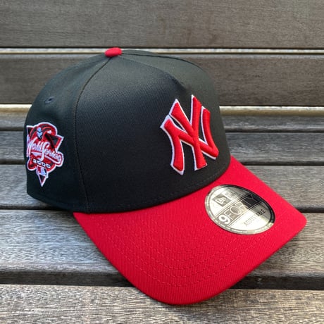 海外限定 Newera ニューエラ 9Forty A-Frame Aフレーム NY Yankees ヤンキース 2000WS キャップ (940-24)