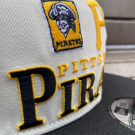 USA限定 9FIFTY ニューエラ MLB ピッツバーグ パイレーツ Pirates スナップバックキャップ ARCHIVE (950-222)