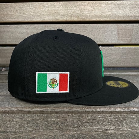 USA限定 59FIFTY ニューエラ LA Dodgers ロサンゼルス ドジャース Mexican Flag  (15-42)