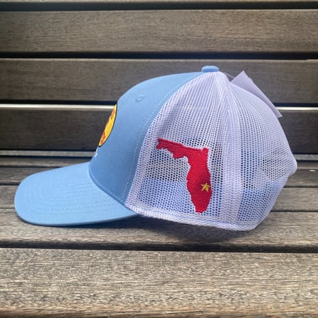 限定ステイトパッチ仕様 Bass Pro Shops バスプロショップス 刺繍ロゴ PORT ST. LUCIE メッシュキャップ (Bps43)