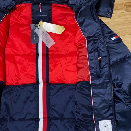 TOMMY HILFIGER USA トミーヒルフィガー MONOGRAM モノグラム パフジャケット (R4F-15)