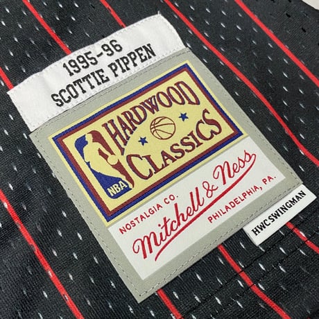 Mitchell&Ness ミッチェル＆ネス NBA HWC シカゴ ブルズ PIPPEN ＃33 バスケシャツ ジャージ