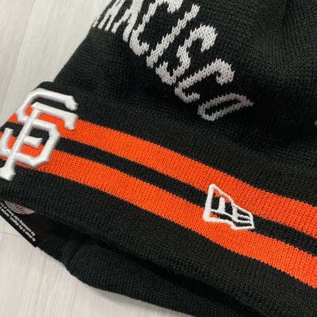 NEWERA USA ニューエラ MLB サンフランシスコ ジャイアンツ SF Giants ポンポンニット帽