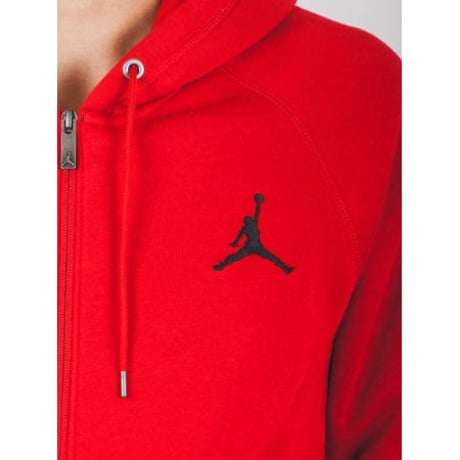 USAモデル NIKE ナイキ AIR JORDAN エア ジョーダン JUMPMAN ジャンプマン ジップアップパーカー 赤