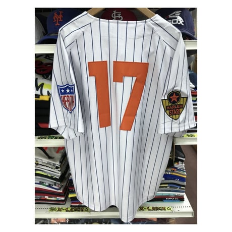 NEGRO LEAGUE ニグロリーグ Harlem Stars ハーレム スターズ ベースボールシャツ  背番号17 (HGC-BB13)