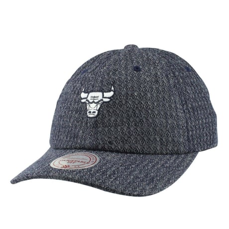 Mitchell&Ness ミッチェル&ネス NBA シカゴ Bulls ブルズ 公式 ストラップバック キャップ デニム