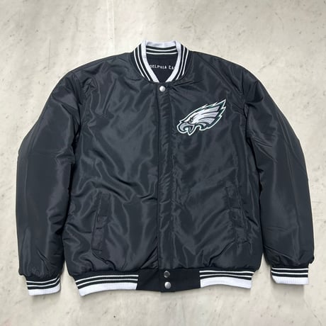 米国仕様 JHデザイン NFL フィラデルフィア イーグルス Eagles 公式 リバーシブル スタジアムジャンパー (JH-4)