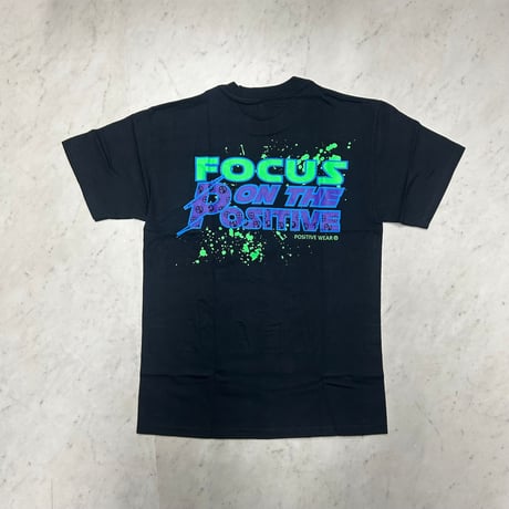 LA発 Positive Wear Clothing ポジティブウェア クロージング Splatter Target Tシャツ (PWT35B)