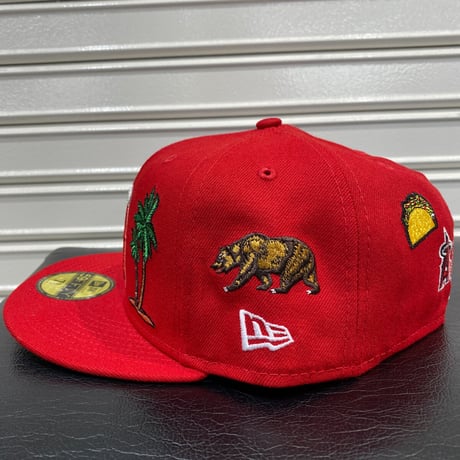 59FIFTY ニューエラ Newera 限定モデル LA ANGELS エンゼルス  Area-Codeエリアコード