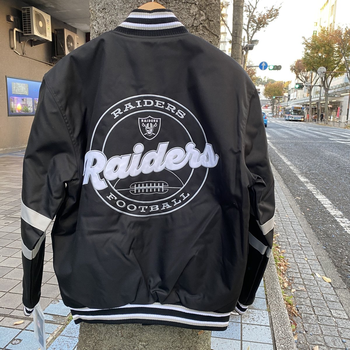 NFL公式 ラスベガス RAIDERS レイダース TWILL ツイル スタジアム 